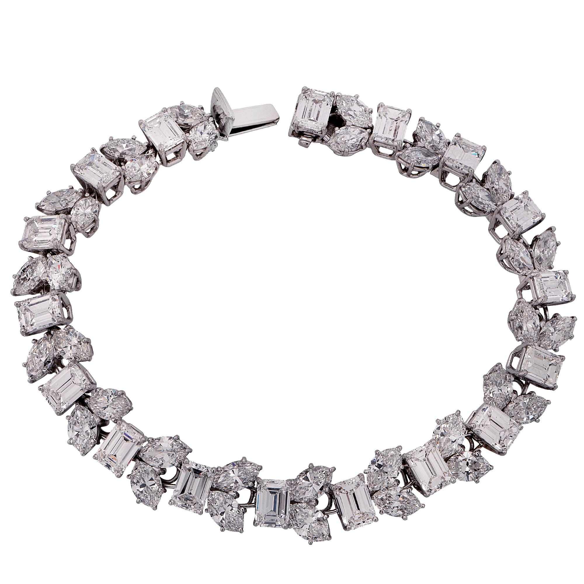 Harry Winston 24.17 Carat Diamond Bracelet