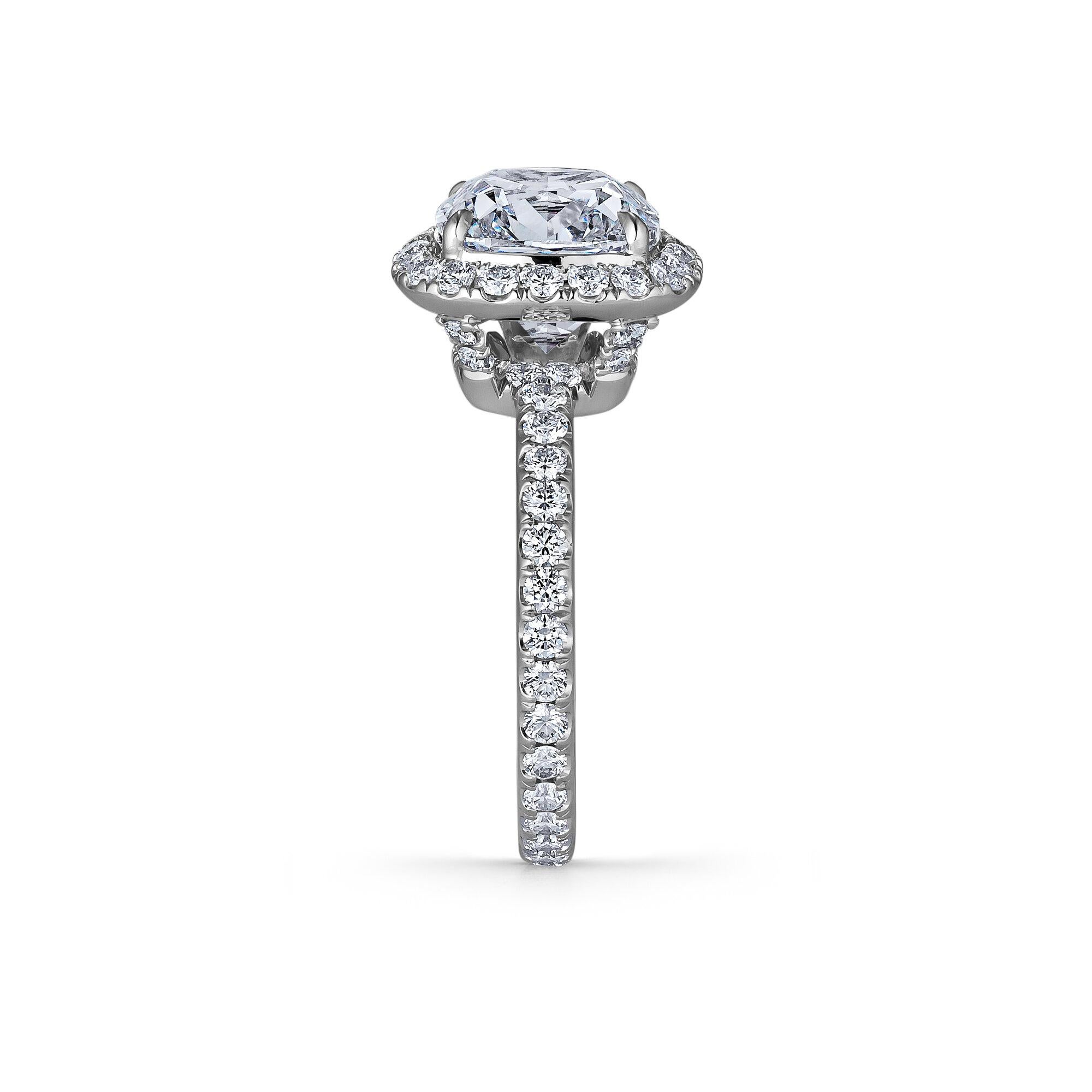 harry winston the one cushion cut price
