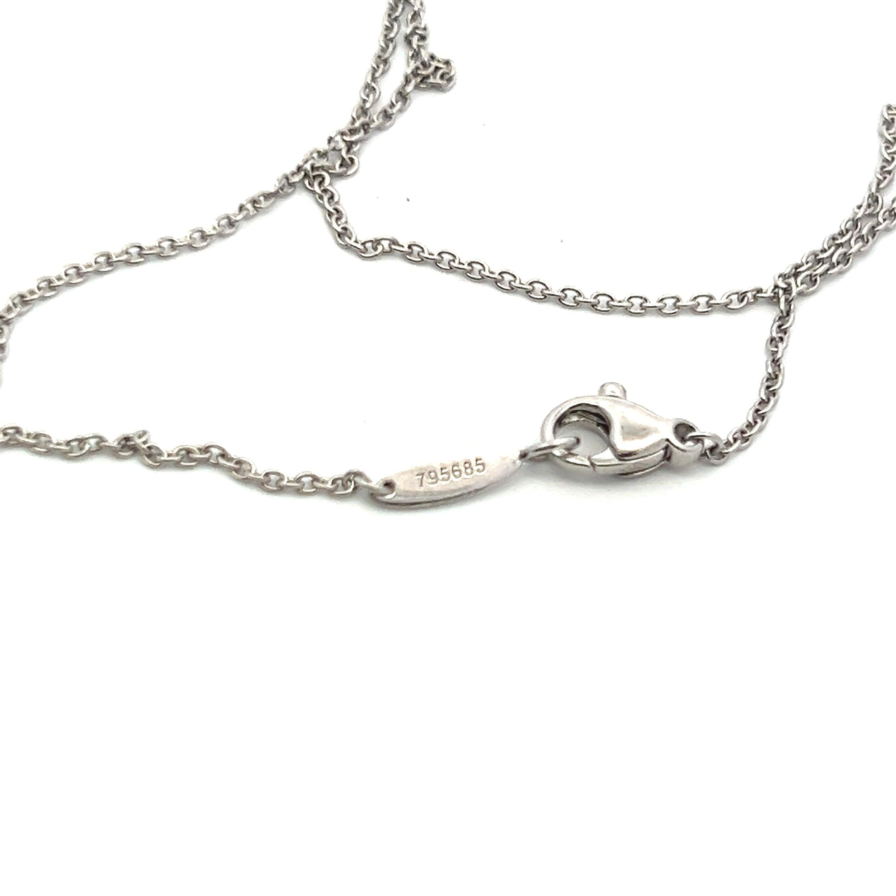 Harry Winston Collana con ciondolo in platino con diamante D VS1 a forma di cuore da 3,63 carati in vendita 2
