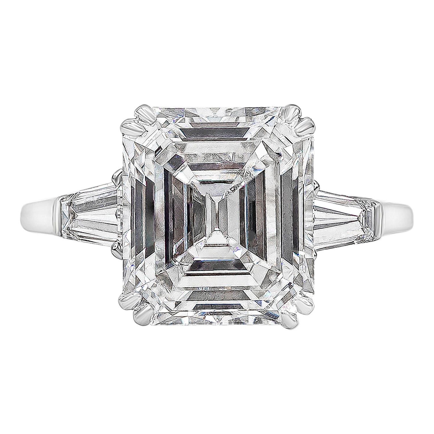 Harry Winston 4.01 Carat Emerald Cut Diamond Three-Stone Engagement Ring at  1stDibs | harry winston engagement rings, harry winston engagement ring, harry  winston rings