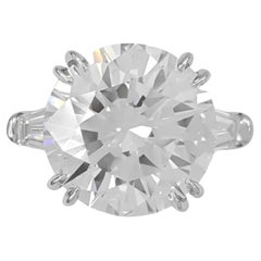 Harry Winston 4,49 Karat. Runder Diamantring