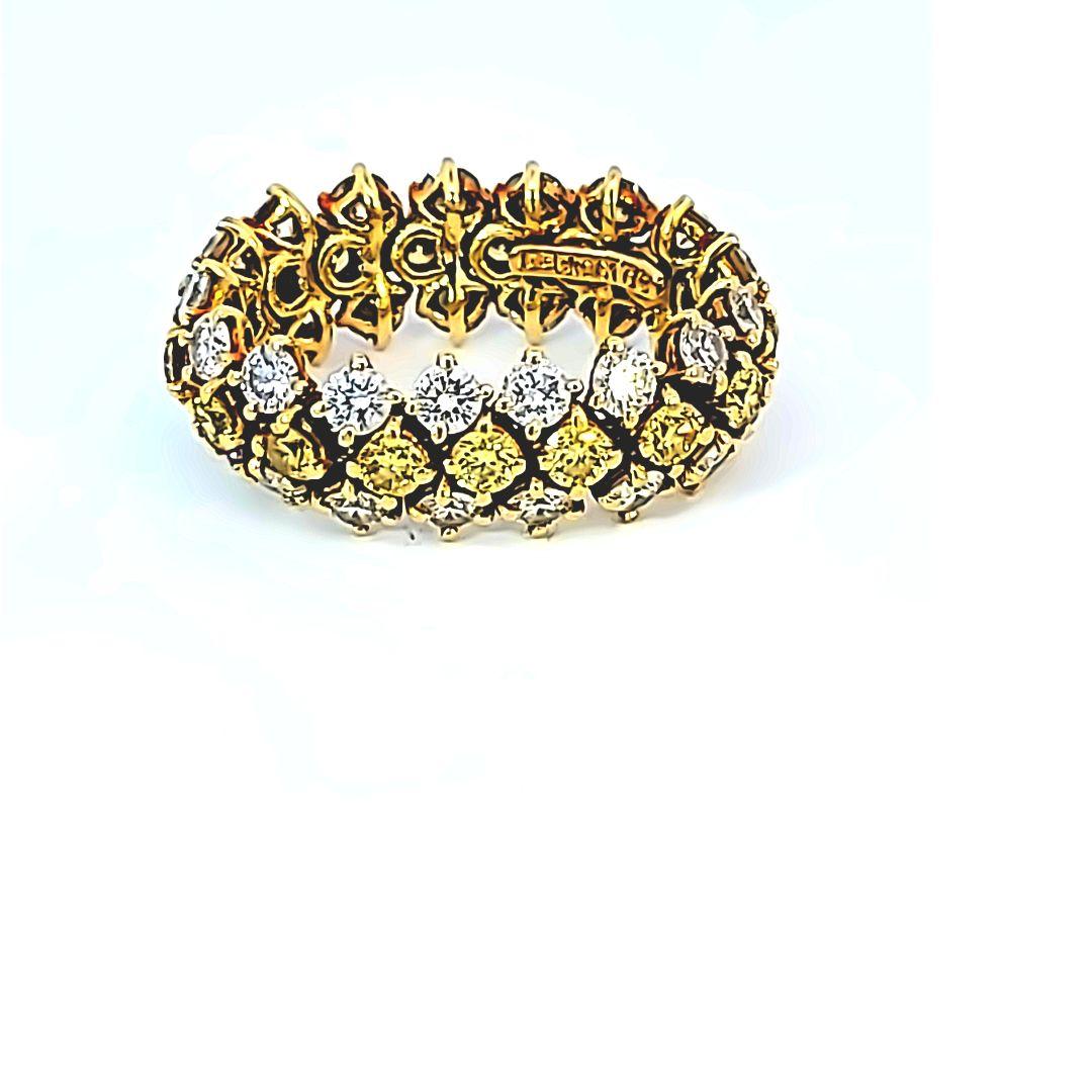 Harry Winston 4.50 Carat Flexible Diamond Ring 1