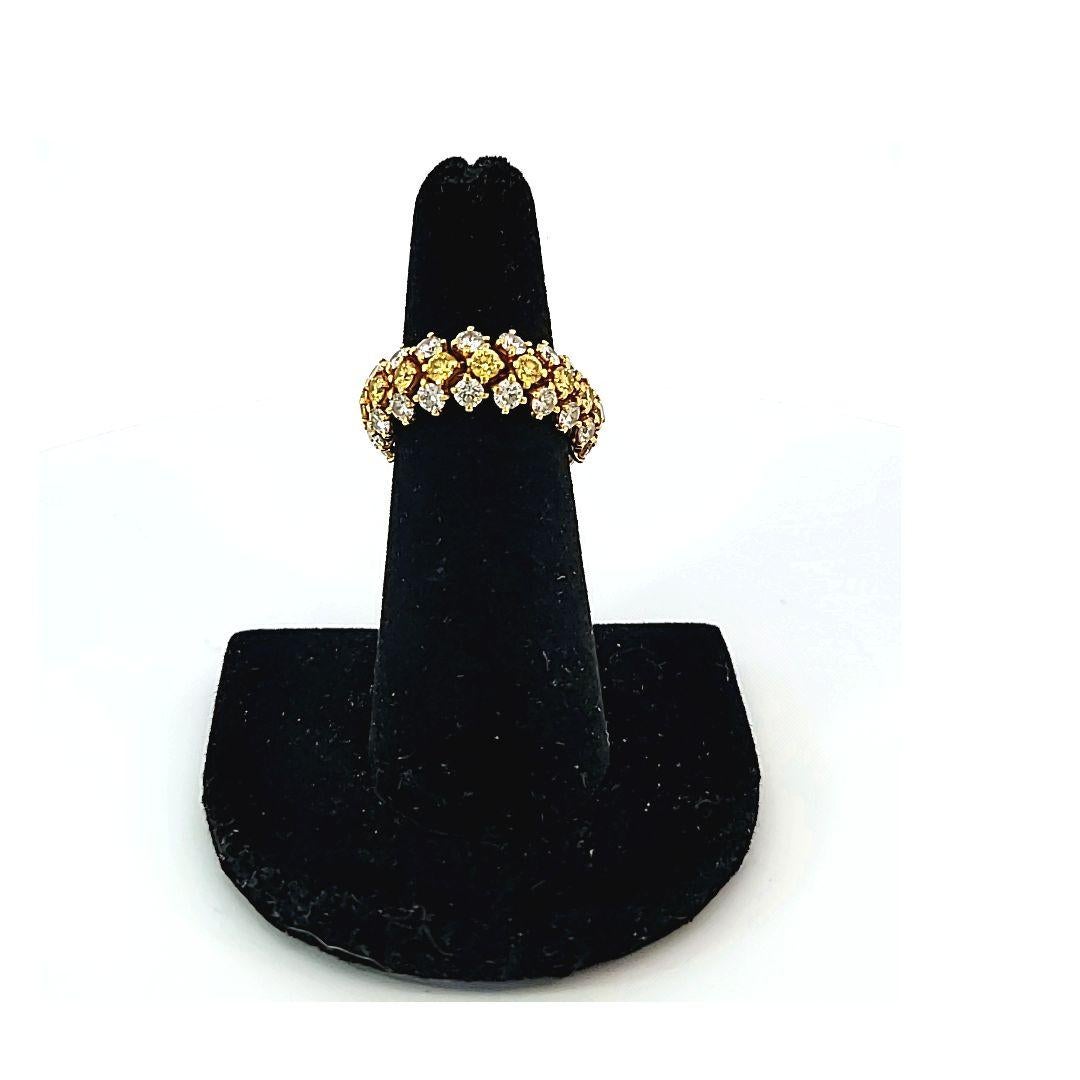 Harry Winston 4.50 Carat Flexible Diamond Ring In Good Condition In Dallas, TX