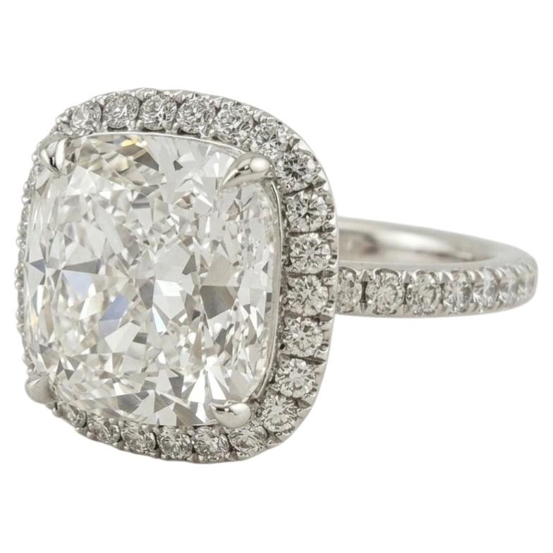Harry Winston 8 Carat Cushion Cut Diamond Ring