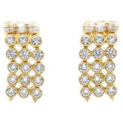 HARRY WINSTON 8 Carat Diamond Hoop Earrings