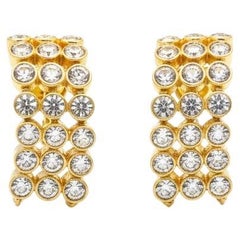 HARRY WINSTON 8 Carat Diamond Hoop Earrings