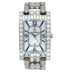 HARRY WINSTON Avenue Classic White Gold Diamond Watch