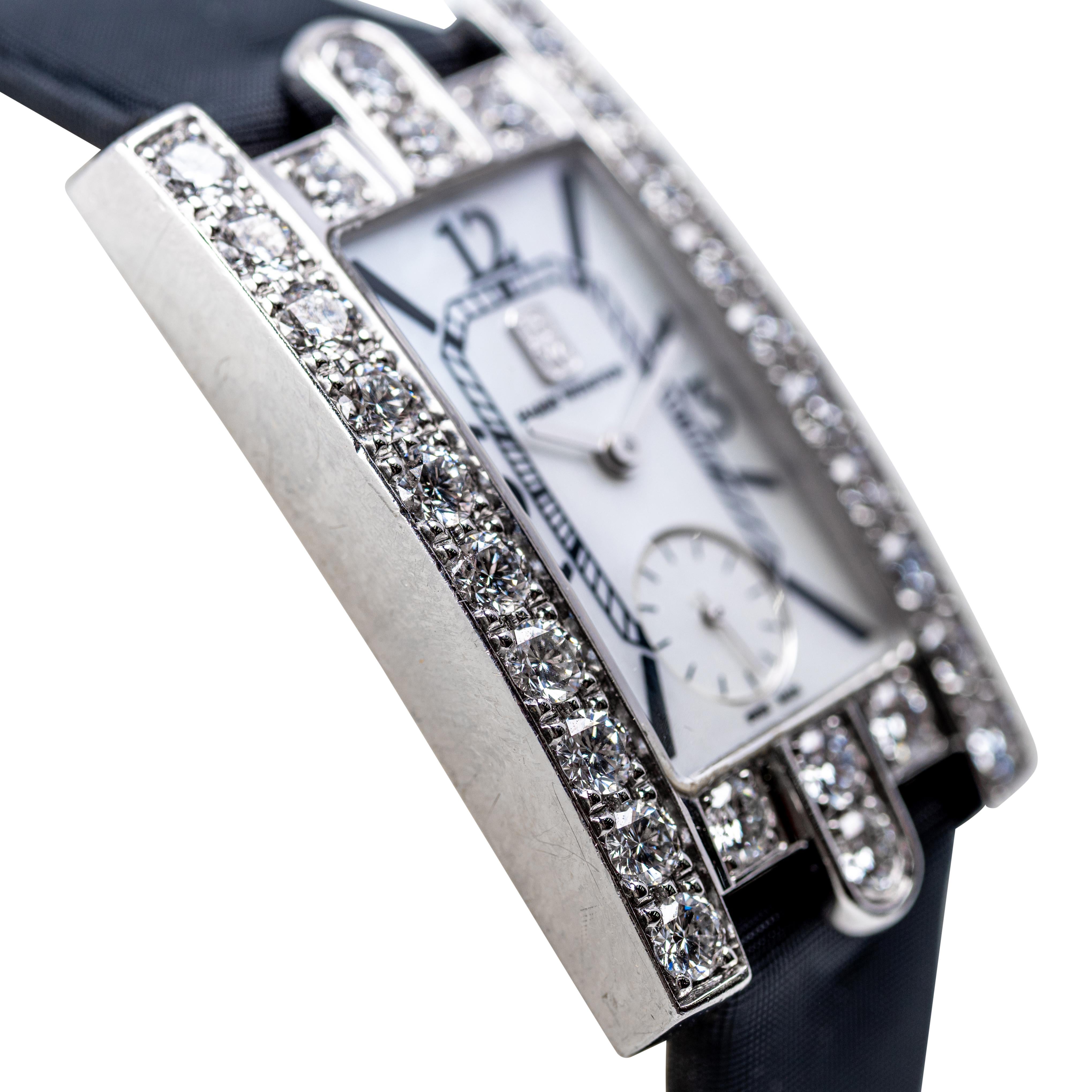 da uomo o donna Harry Winston Avenue Collection'S Orologio da polso con diamante in vendita