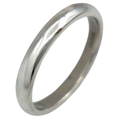 Harry Winston "Classic Bands" Alianza de boda unisex de 3 mm en platino pulido