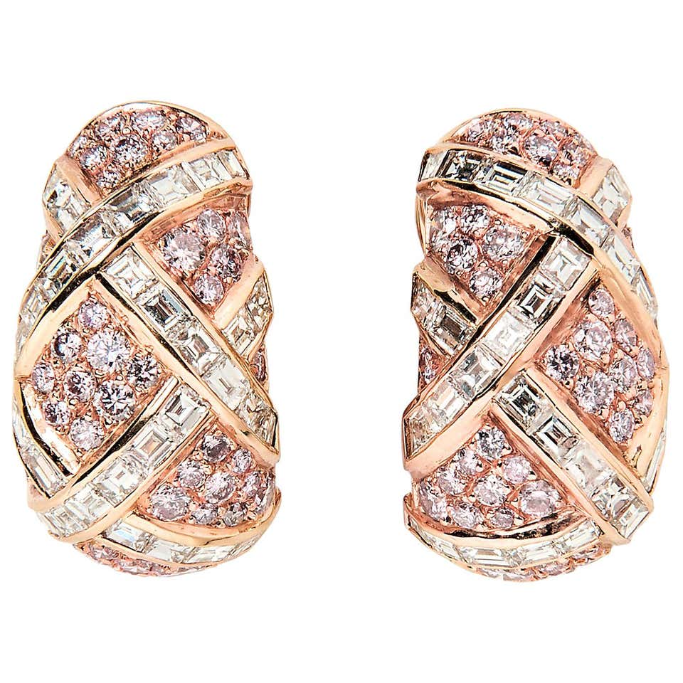 Harry winston drop earrings Clearance