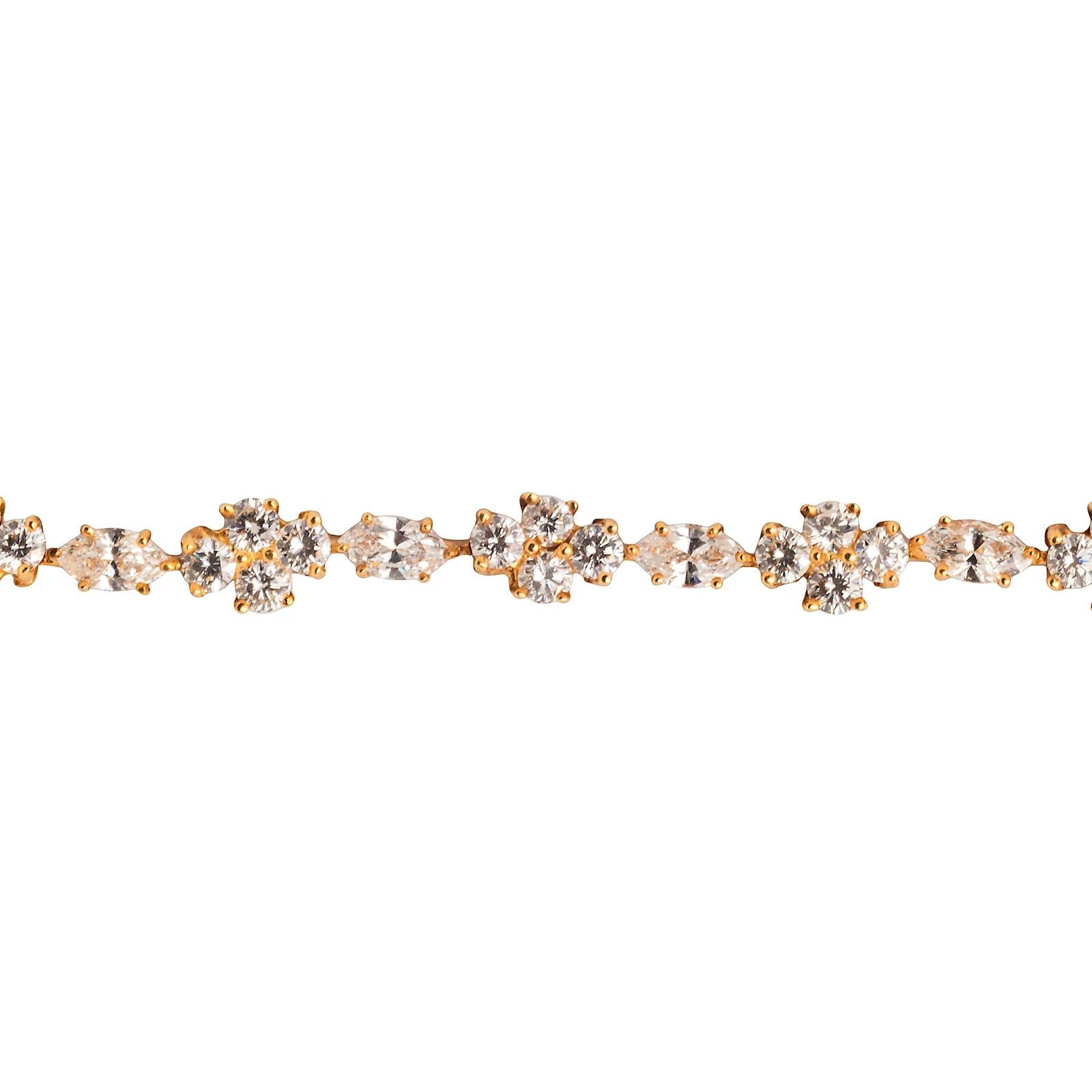 Harry Winston Halskette aus Zuchtperlen und Diamanten (Marquiseschliff) im Angebot