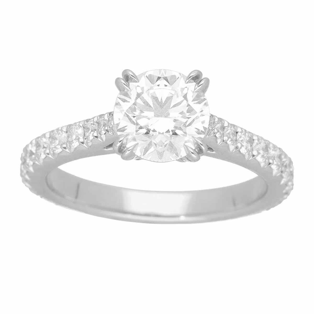 ■Item Number: 25060201
■Brand: Harry Winston
■Product Name: Brilliant Love Ring
■Product/Model Number: -
■Material: 1P Diamond (1.01ct F-VS2-3Ex), 20P Side Diamonds, PT950 Platinum
■Weight: Approx. 4.4g
■Ring Size: Approx. EU:46 / USA:3.75
■Width: