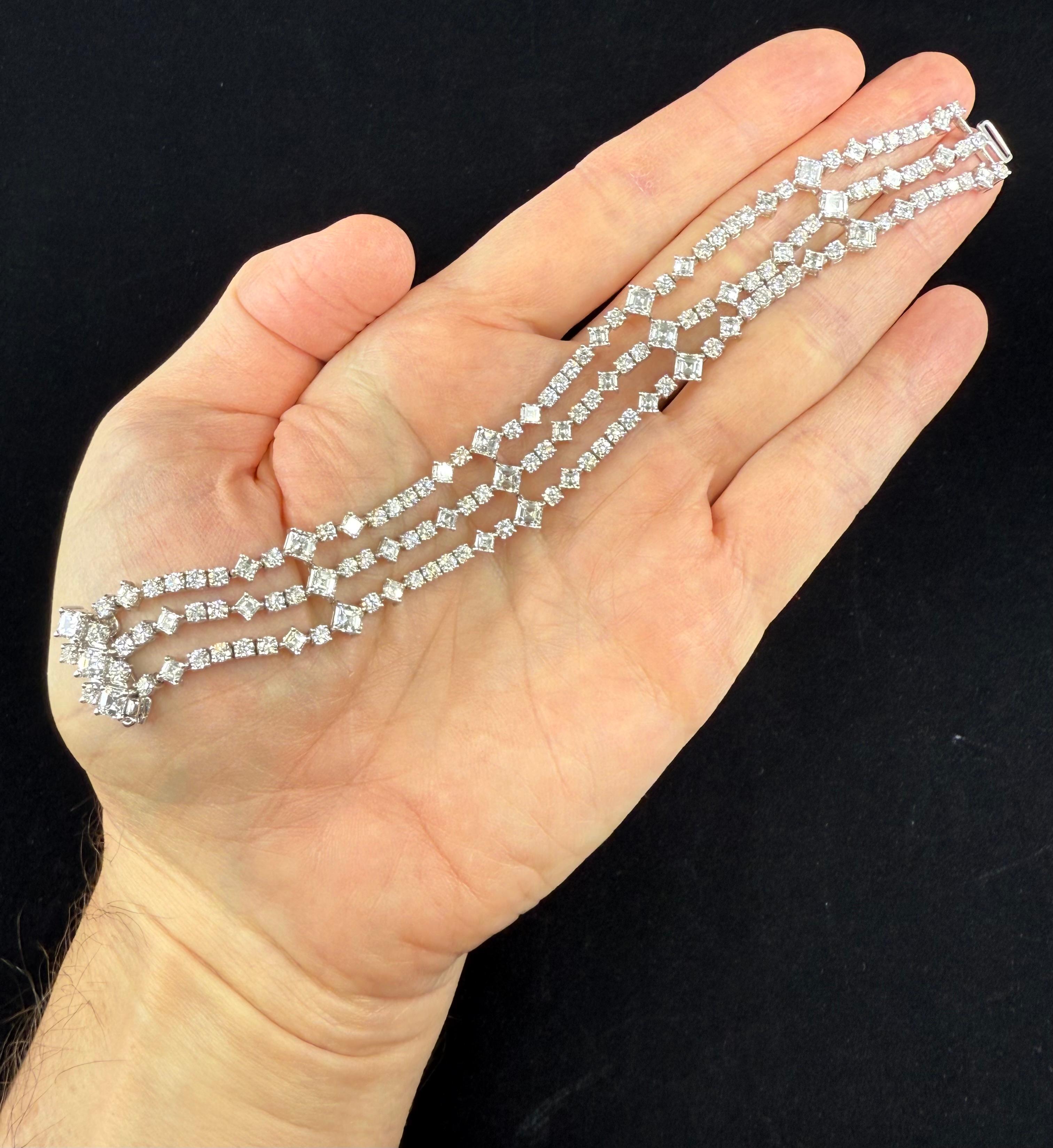 Harry Winston Bracelet diamant en vente 6