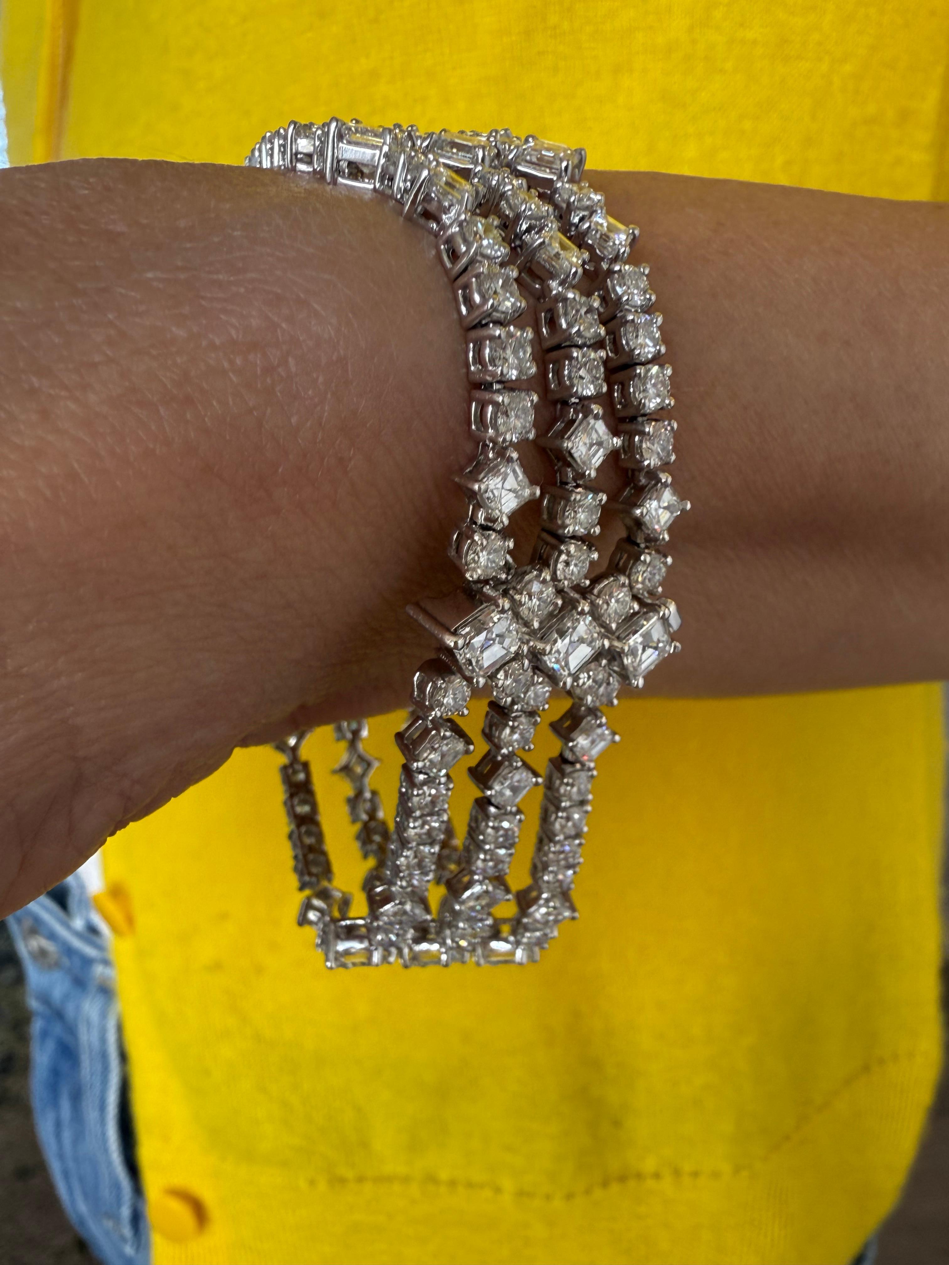 Harry Winston Bracelet diamant en vente 10