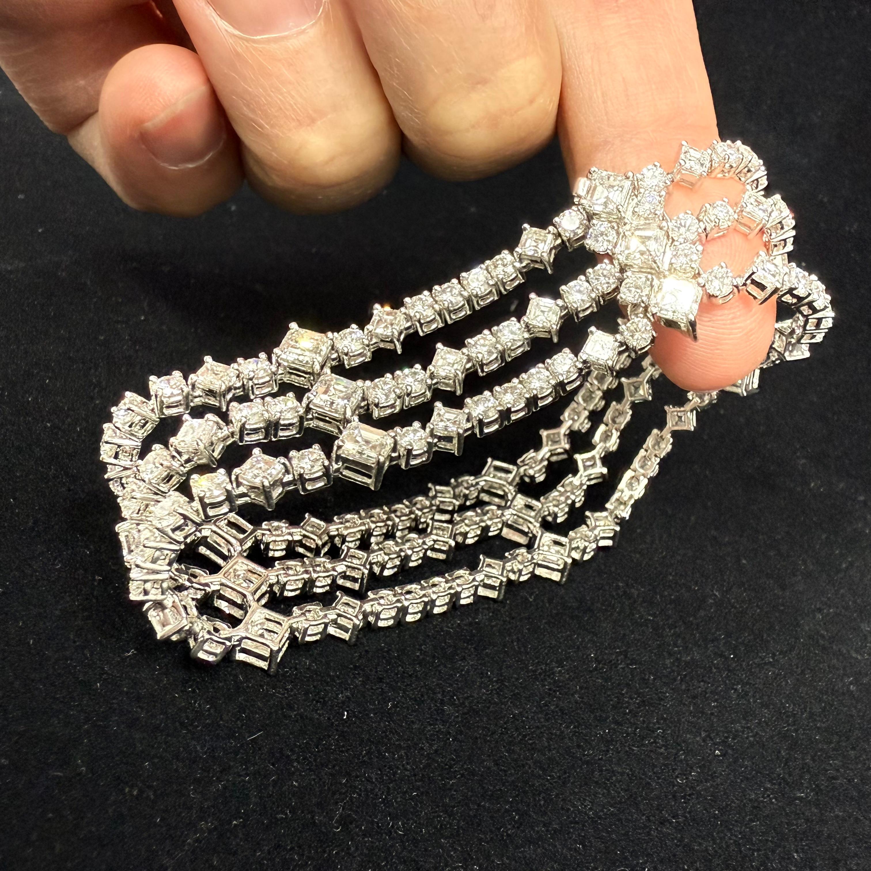 Harry Winston Bracelet diamant en vente 1