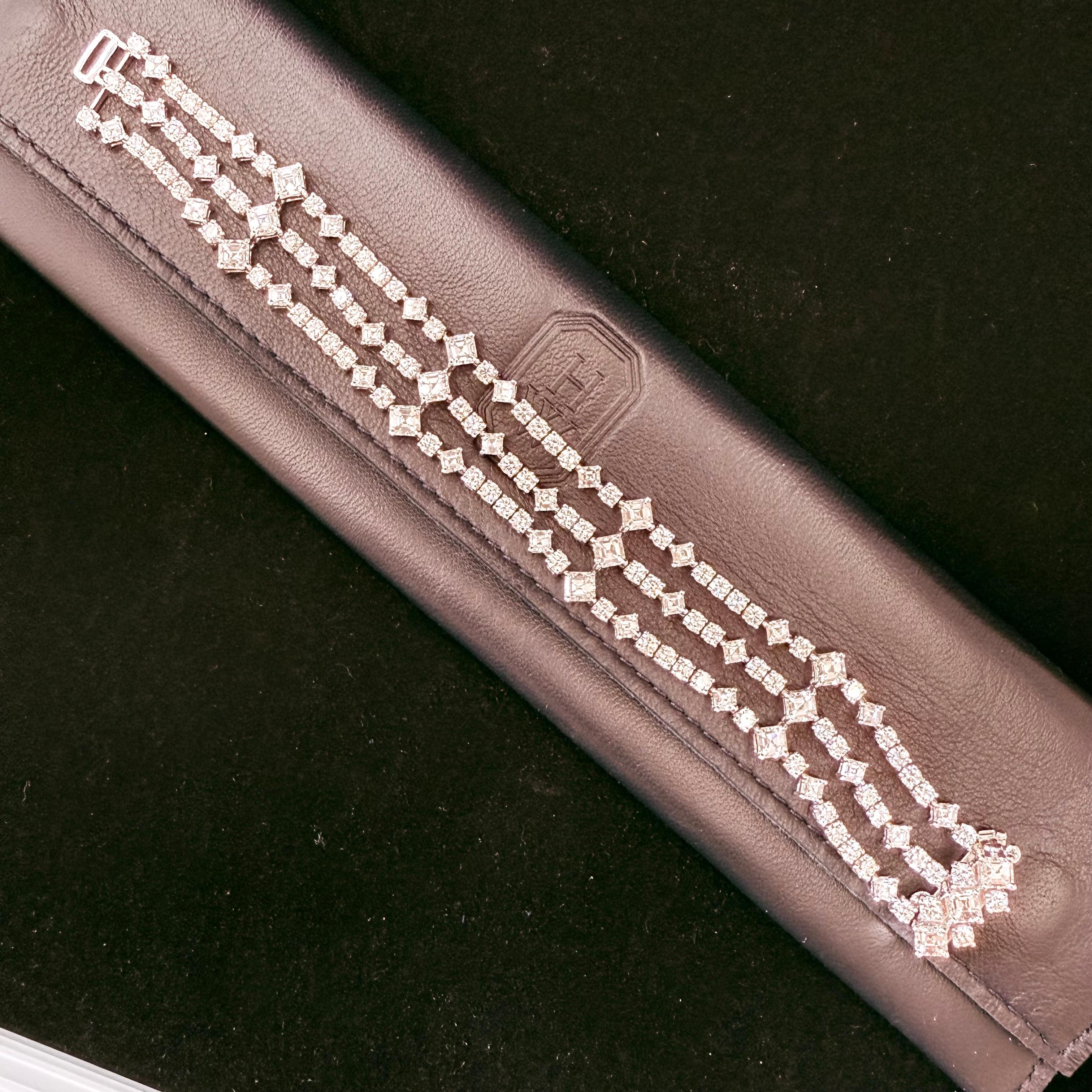 Harry Winston Bracelet diamant en vente 3