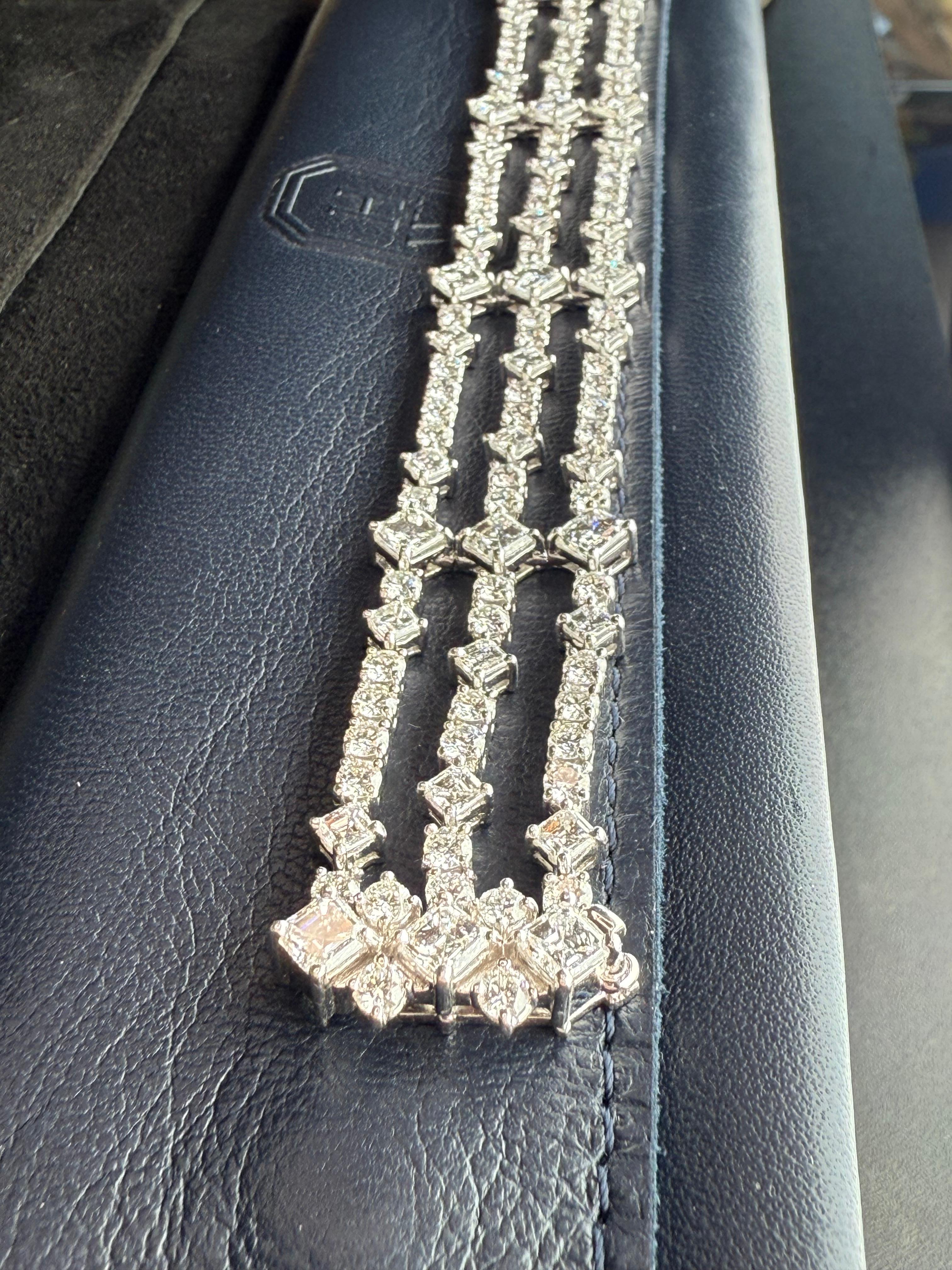 Pulsera de diamantes Harry Winston en venta 4