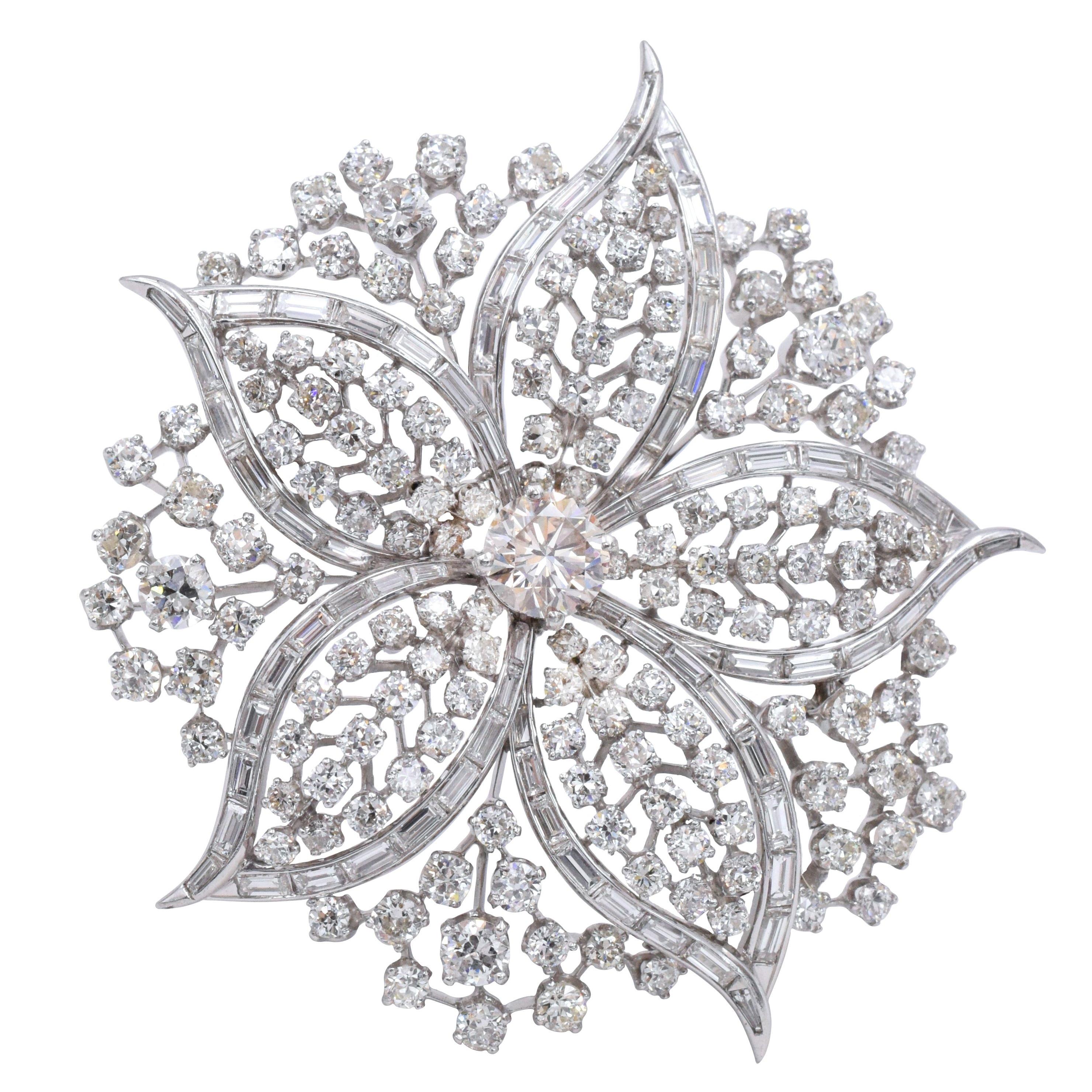 Harry Winston Diamond Brooch