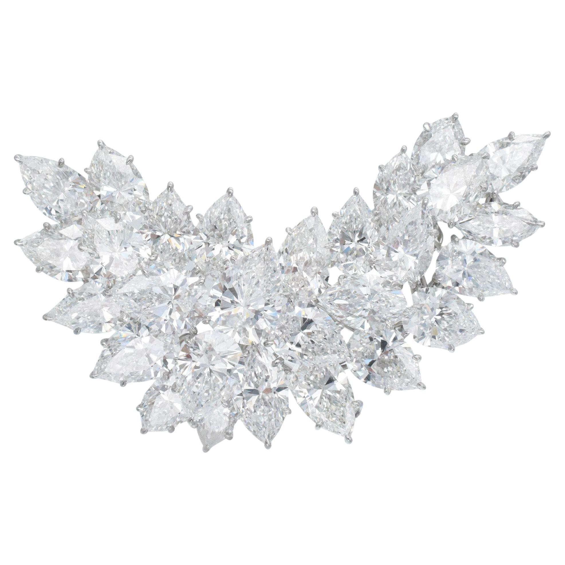 Harry Winston Diamond Brooch