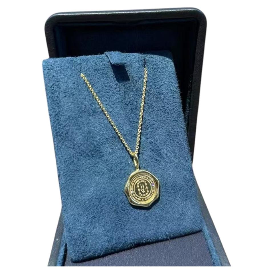 Collar Colgante con Encanto de Diamantes Harry Winston en venta