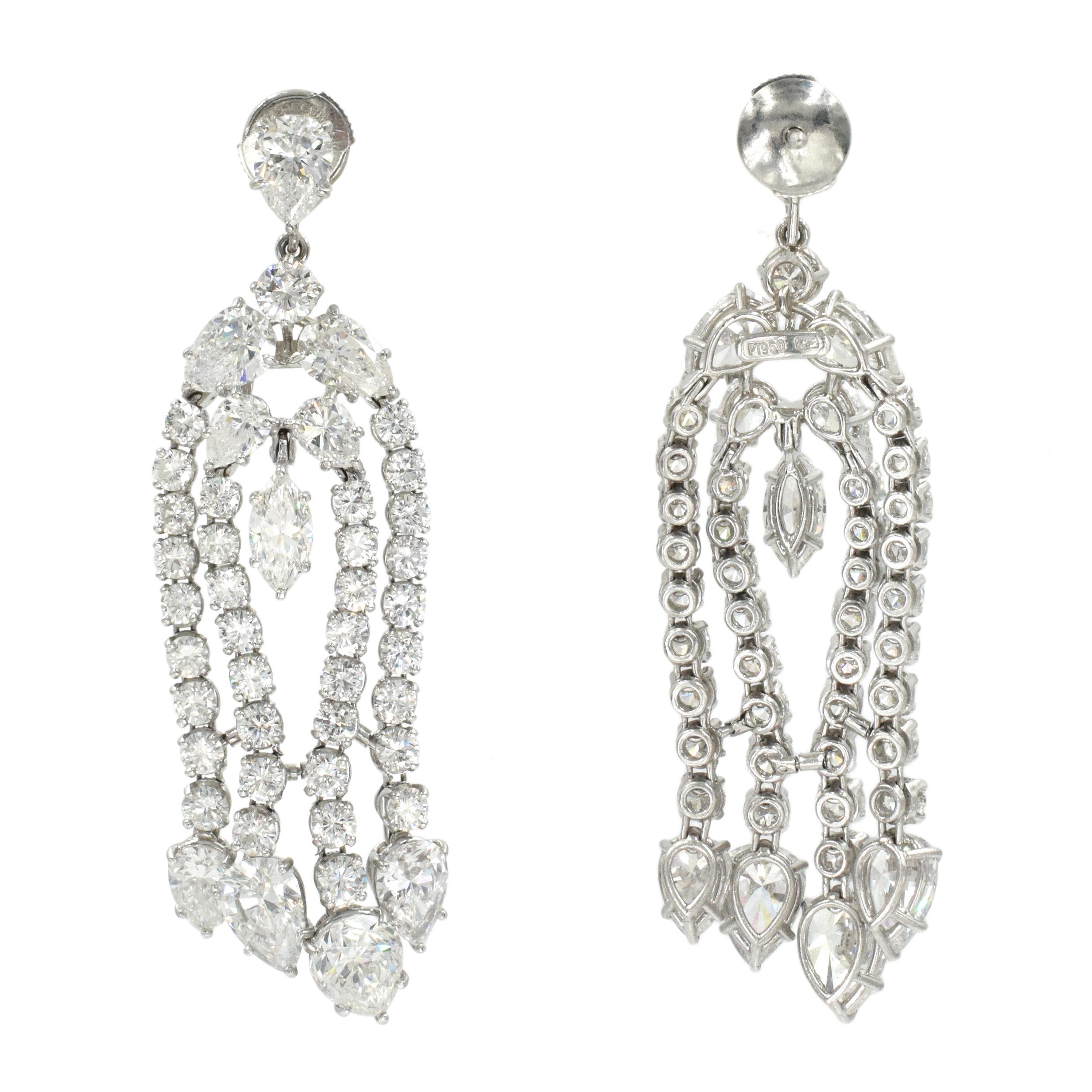 Diamant-Ohrringe von Harry Winston Damen im Angebot