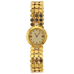 Vintage Harry Winston Diamond Gold Ladies Watch