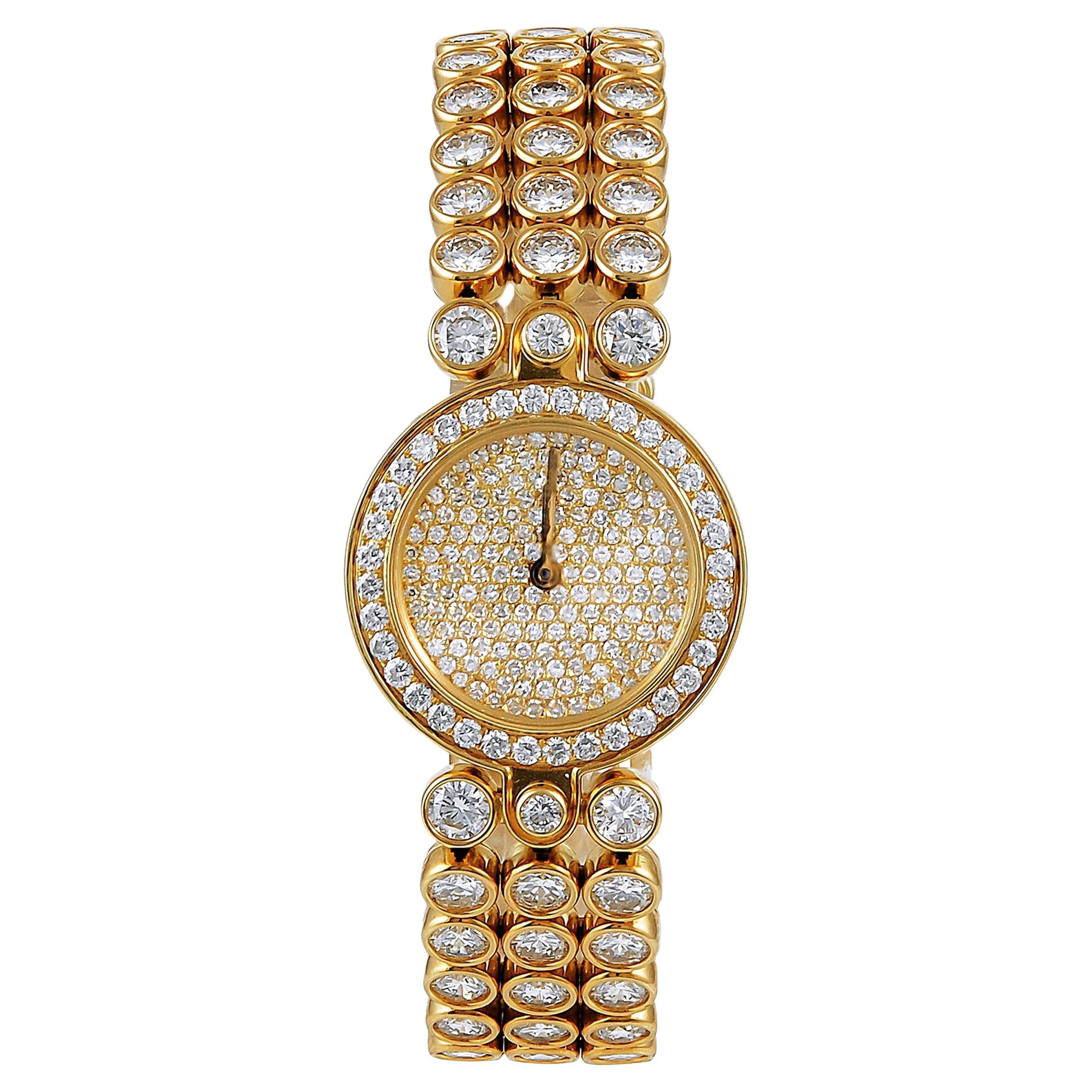 Harry Winston Diamond Gold Watch