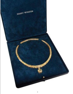 Collana con diamanti Harry Winston