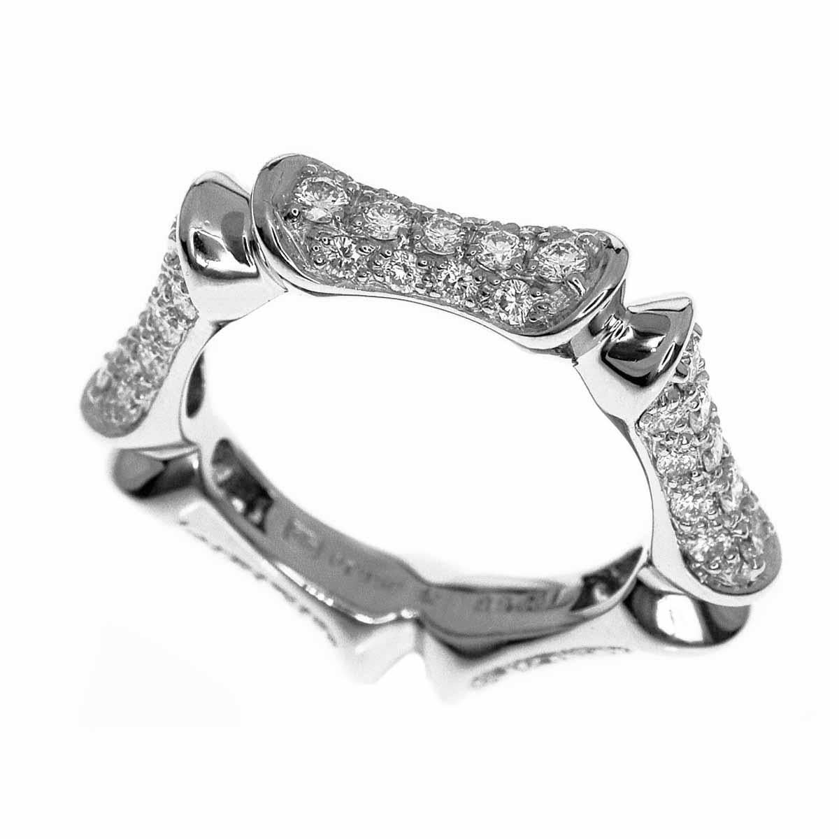 Brand:HARRY WINSTON
Name:Bamboo motif Band ring
Material :Diamond, PT950 platinum
Comes with:Harry Winston Case,HW repair receipt (July 2018)
Ring size:British & Australian:L 1/4  /   US & Canada:5.75 /  French & Russian:51 /  German:16.2 / 
