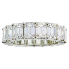 Harry Winston Diamond Platinum Eternity Band Ring