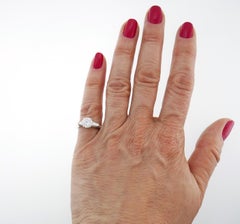 Harry Winston Diamond Platinum Ring 1.29 Carat D/IF GIA