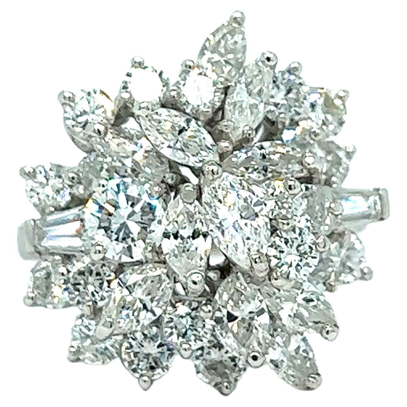 Harry Winston Diamond Platinum Ring