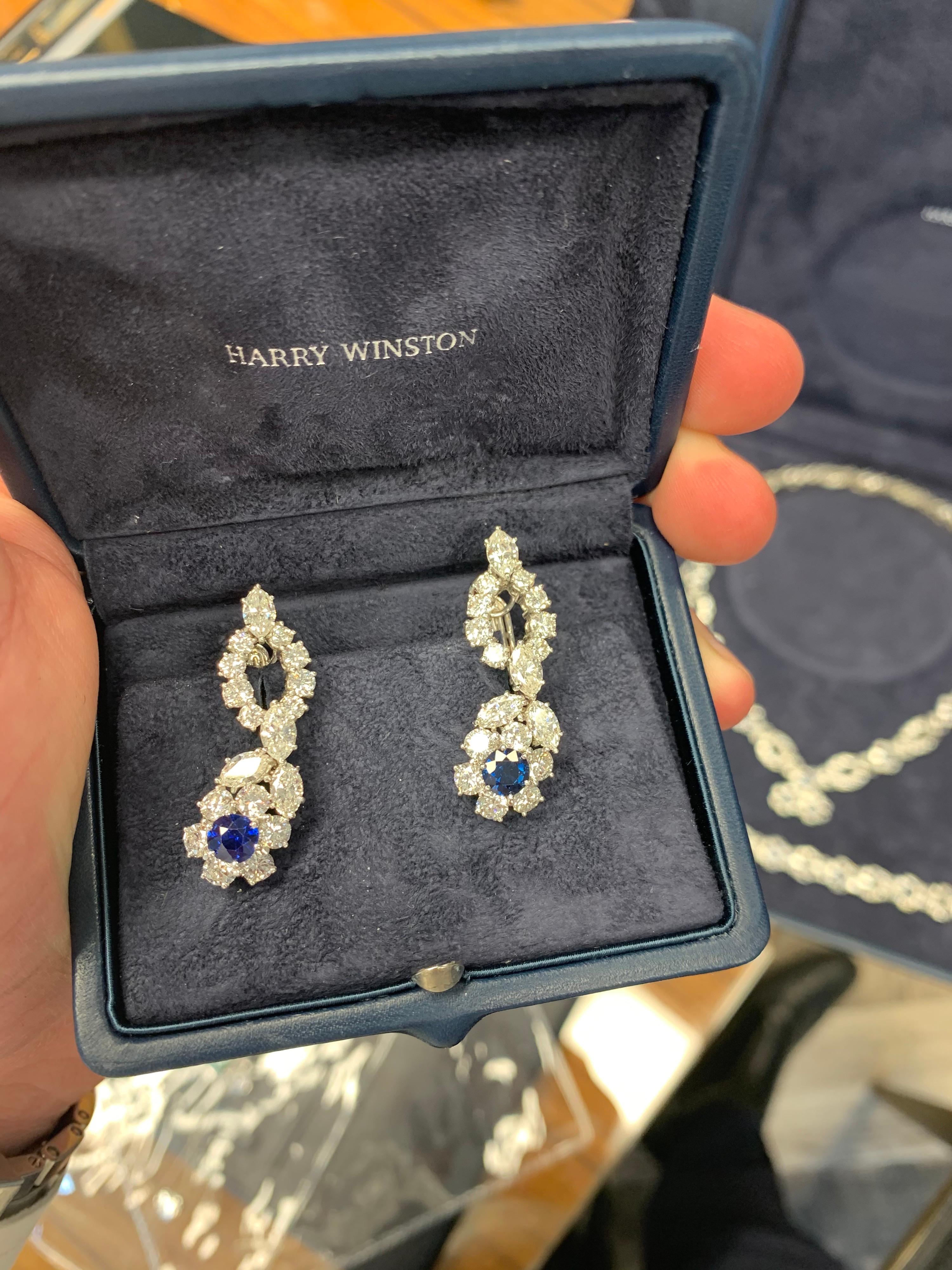harry winston sapphire necklace