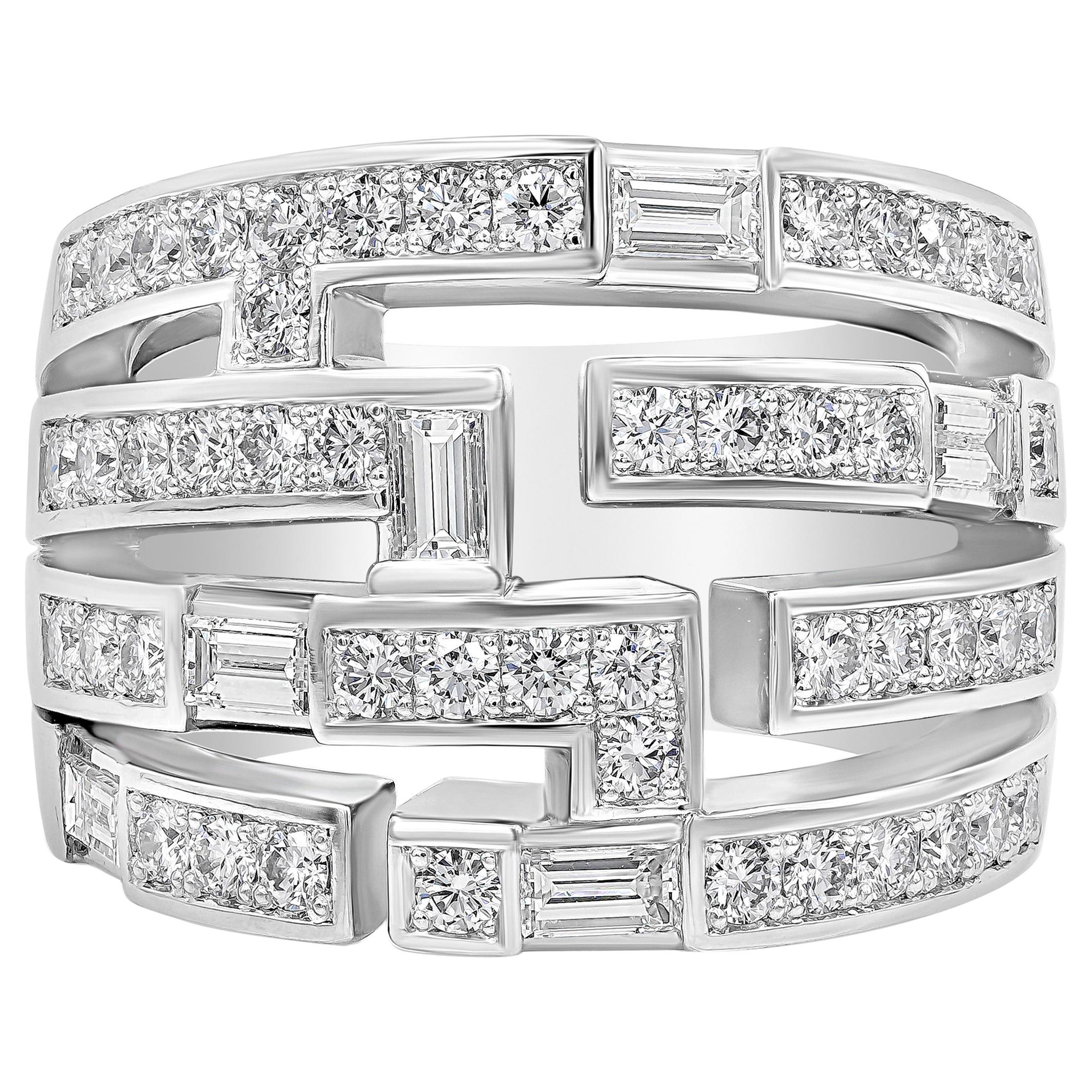 Harry Winston Diamond Traffic Ring