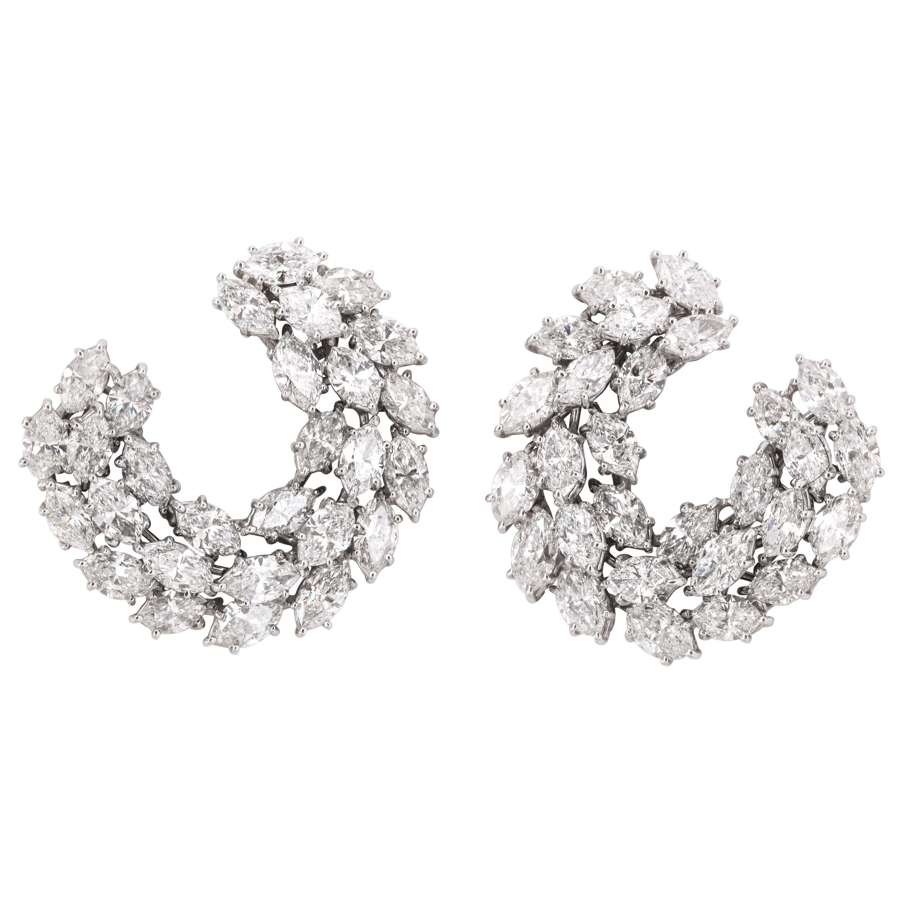 Harry winston outlet hoop earrings