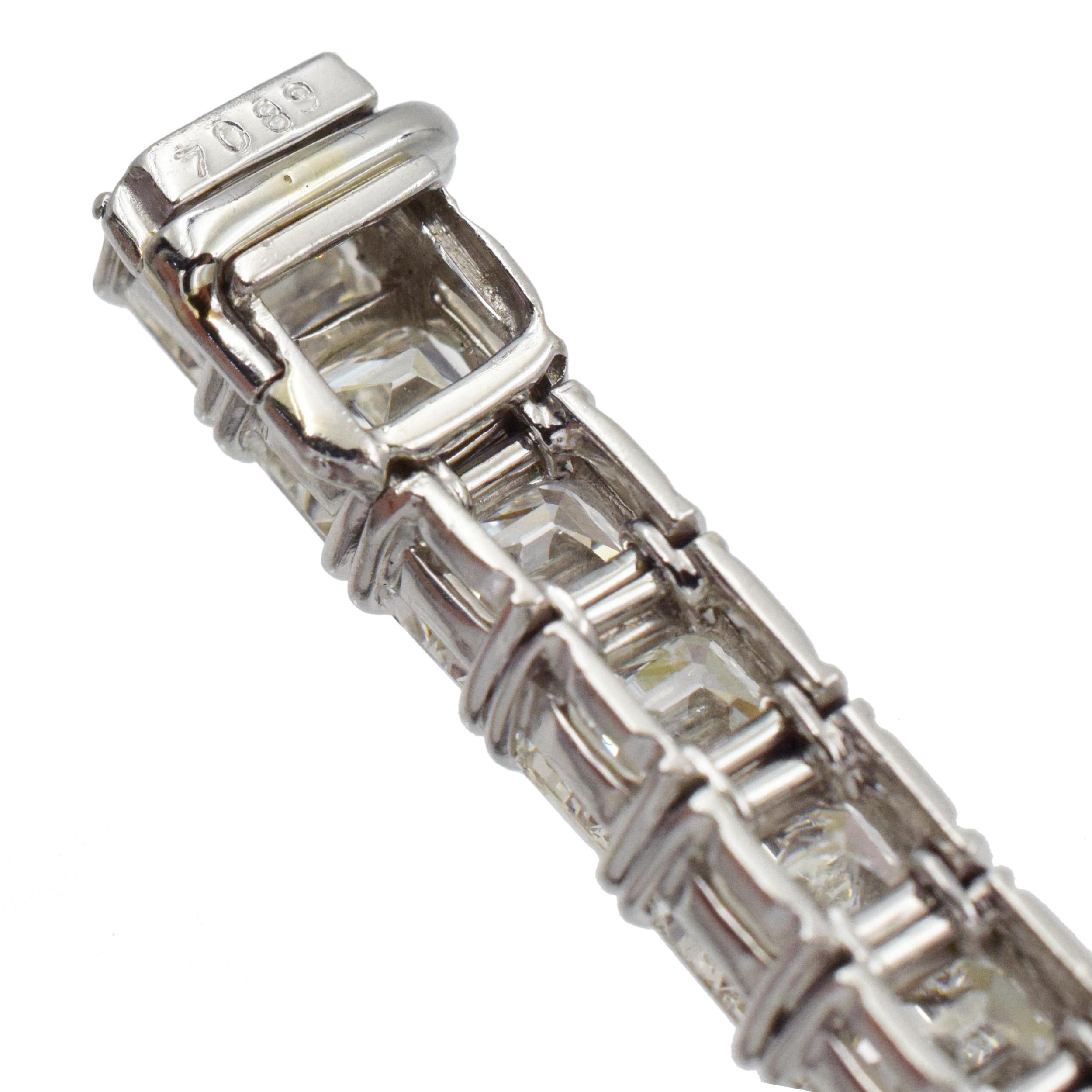 Harry Winston Emerald Cut Diamond Bracelet 2