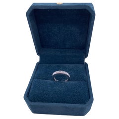 Harry Winston Quadratischer Diamantring mit Smaragdschliff, Größe 47 (EU)