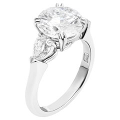 Harry Winston Engagement Ring with 3.02ct E VVS1 Round