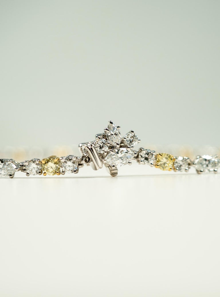 Harry winston yellow diamond necklace clearance
