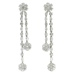 Pendientes de diamantes Harry Winston "Fotget- Me- Not