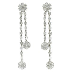 Harry Winston Boucles d'oreilles «get- Me- Not » en diamants