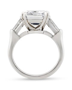 Harry Winston Golconda Diamond Ring, 5.56 Carats