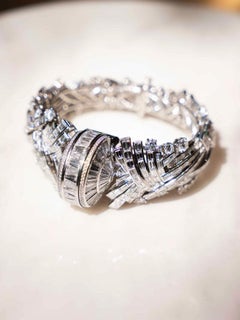 Harry Winston high-end full diamond jewelry watch