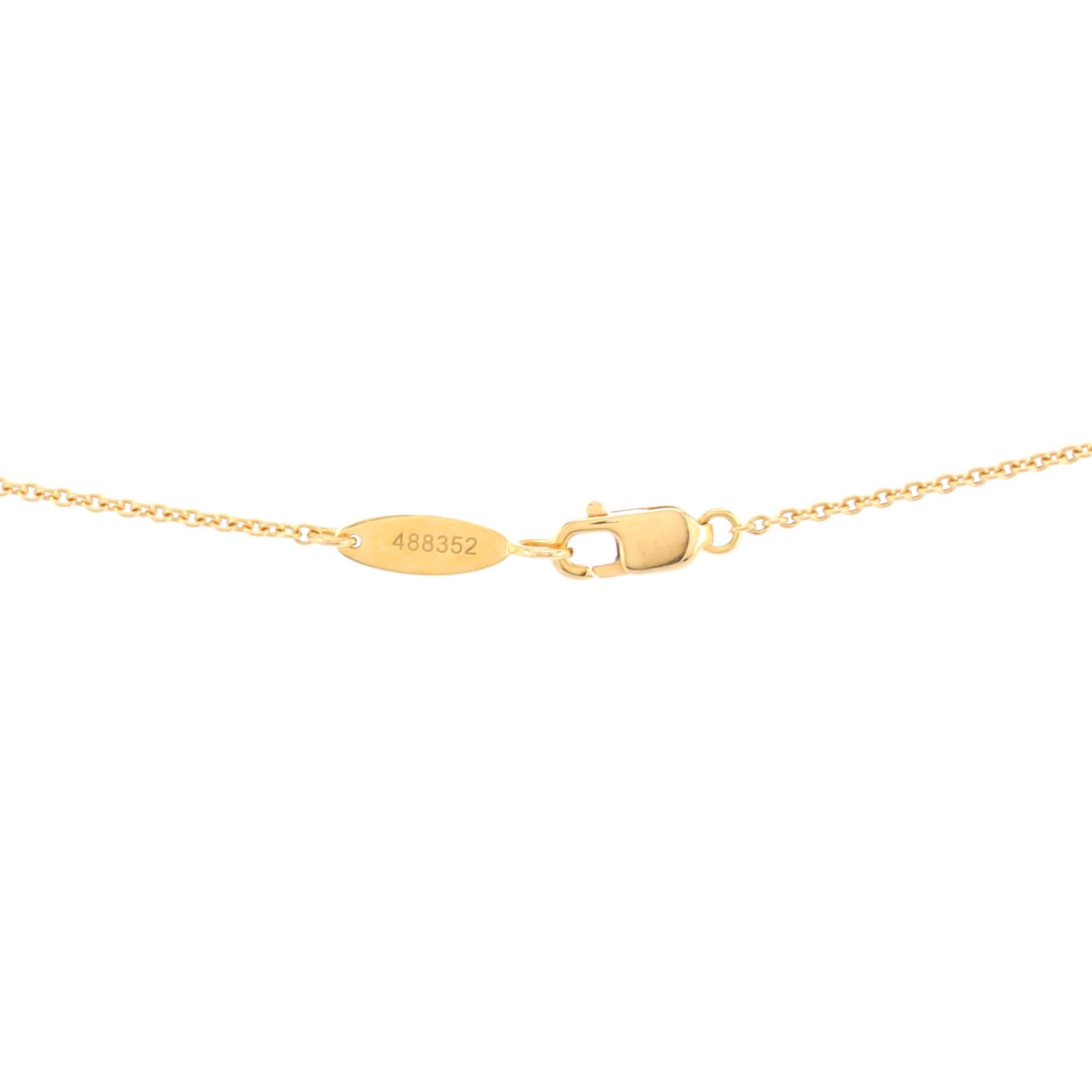 Harry Winston HW Logo Pendant Necklace 18k Yellow Gold with Diamonds 1