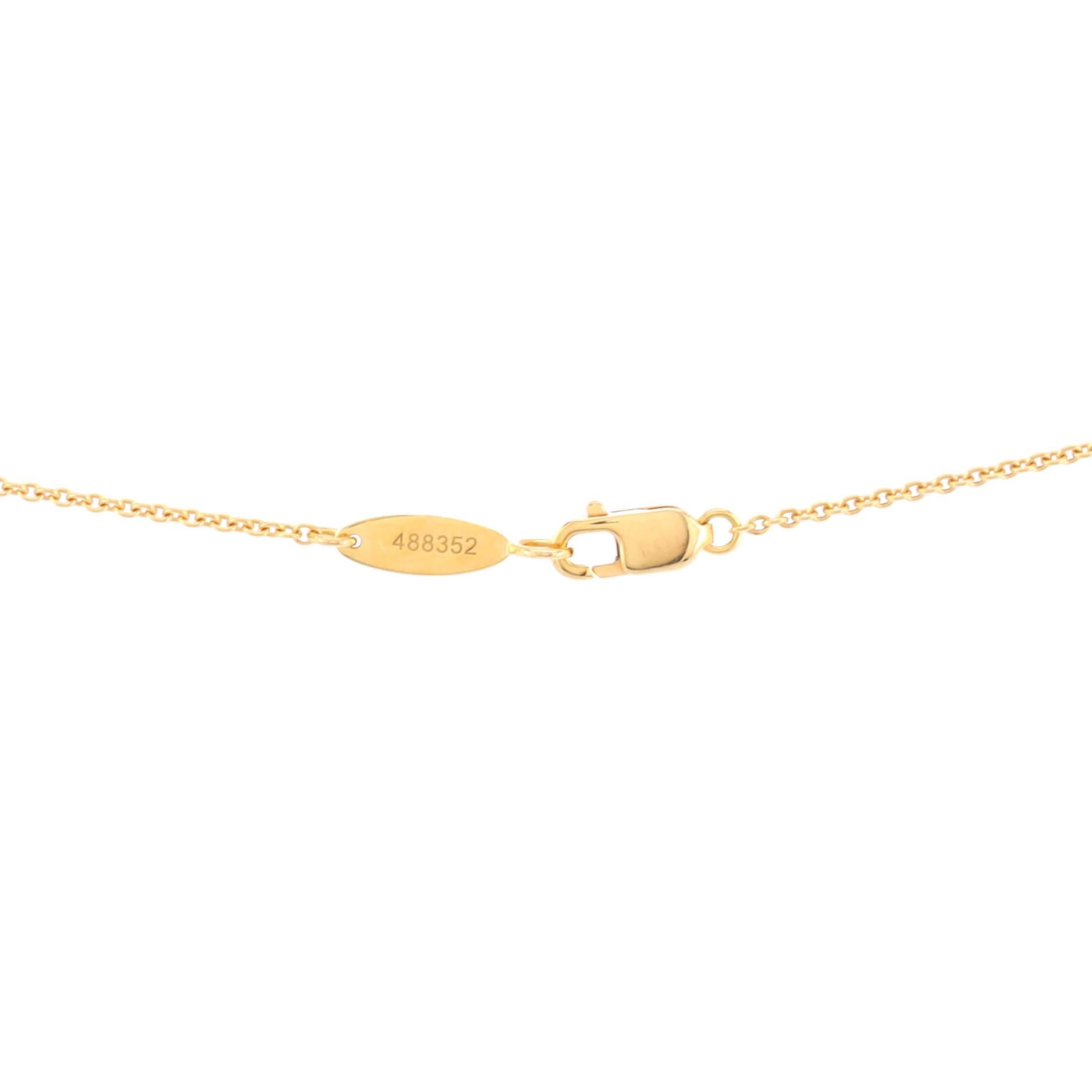 Harry Winston HW Logo Pendant Necklace 18k Yellow Gold with Diamonds 1
