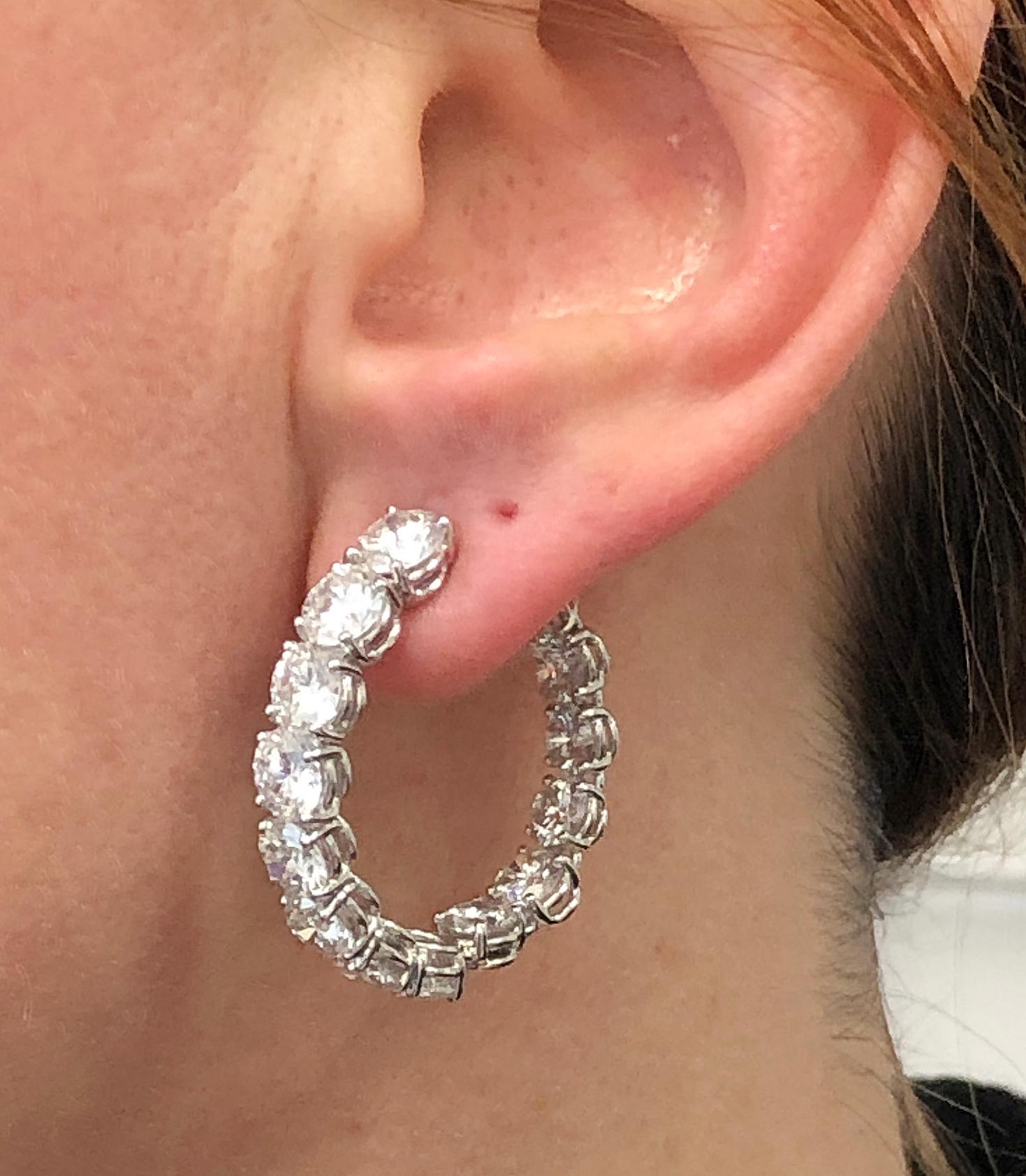 harry winston diamond earrings