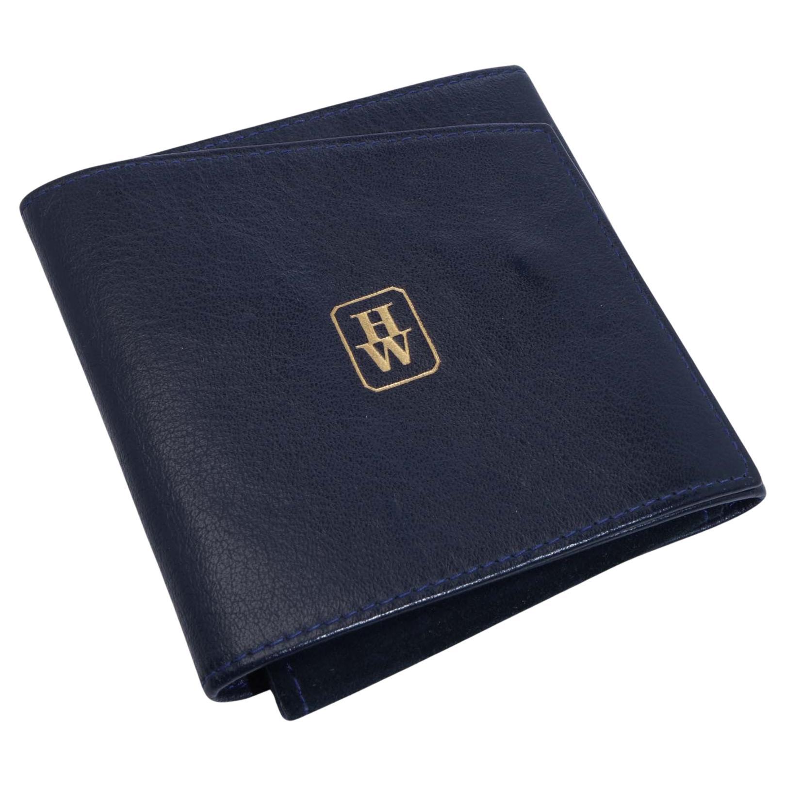 Astuccio da viaggio in pelle per gioielli Harry Winston