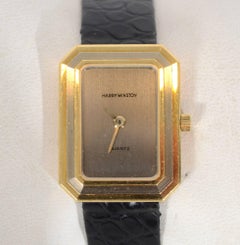Harry Winston Ladies yellow and white gold quartz Wristwatch