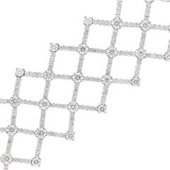 HARRY WINSTON 'Lattice' Diamond Bracelet