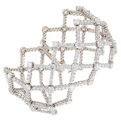 HARRY WINSTON 'Lattice' Diamond Bracelet